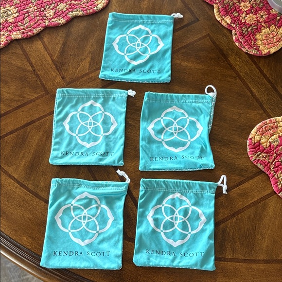 Kendra Scott Accessories - Kendra Scott Aqua Jewelry Pouches Set